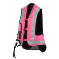 ProAir High Viz Pink airbag-liivi maastoratsastuksessa – näkyvä ja turvallinen